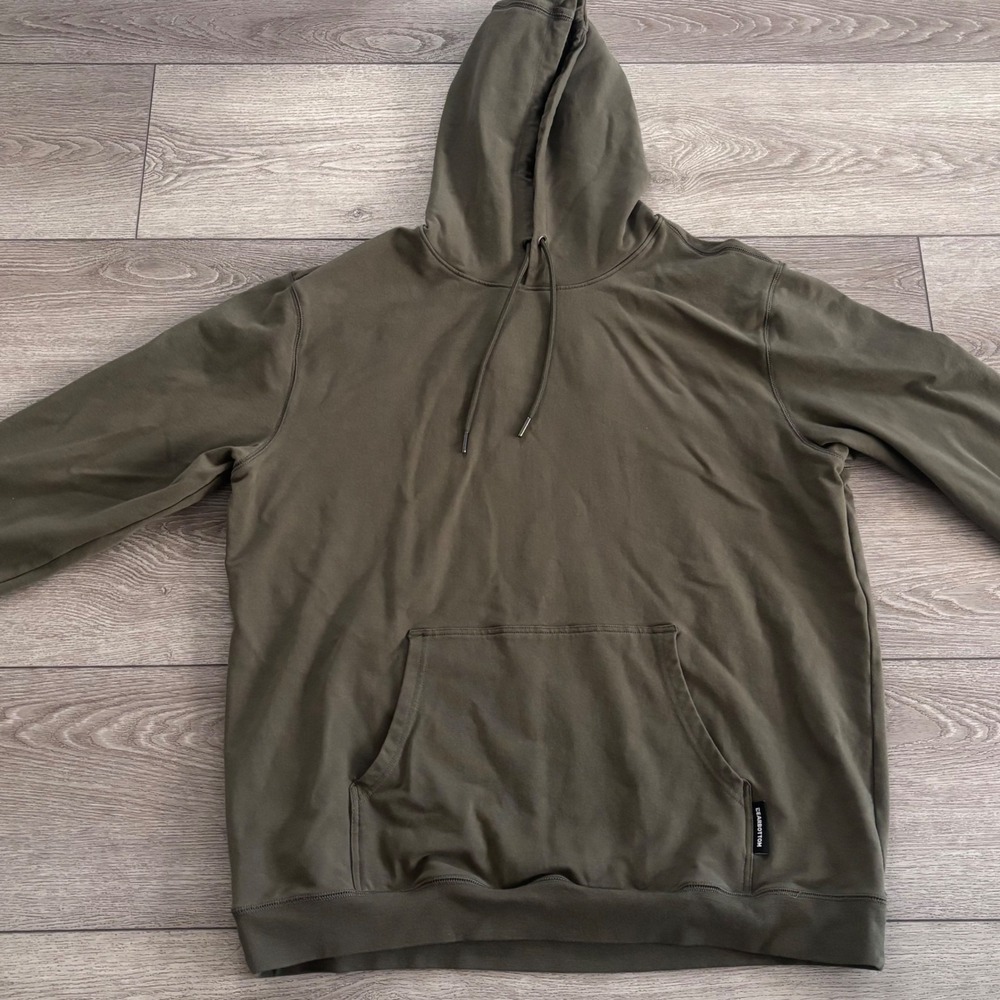 Bearbottom Hoodie Mens XL Olive Green Pullover Athletic Casual Gym Everyday